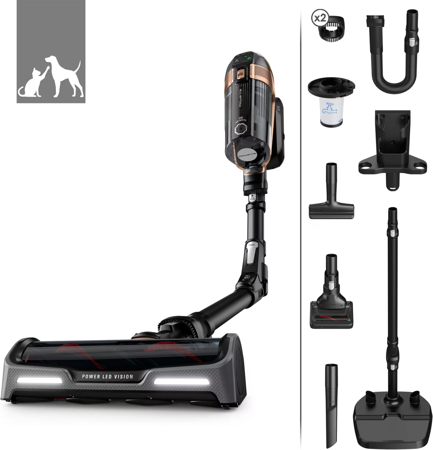 Rowenta X-Force Flex 15.60 Aqua